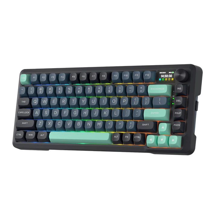 Redragon Behemoth K724 Pro Wireless RGB Mechanical Keyboard with LCD Screen