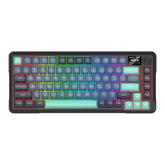 Redragon Behemoth K724 Pro Wireless RGB Mechanical Keyboard with LCD Screen