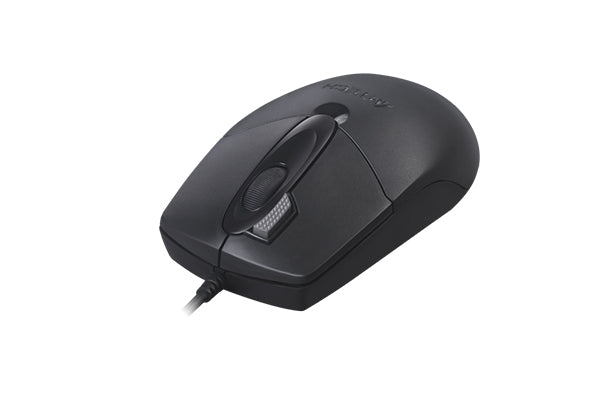 A4Tech OP-730D Wired USB Optical Mouse - Black