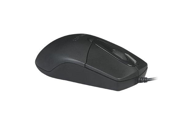 A4Tech OP-730D Wired USB Optical Mouse - Black