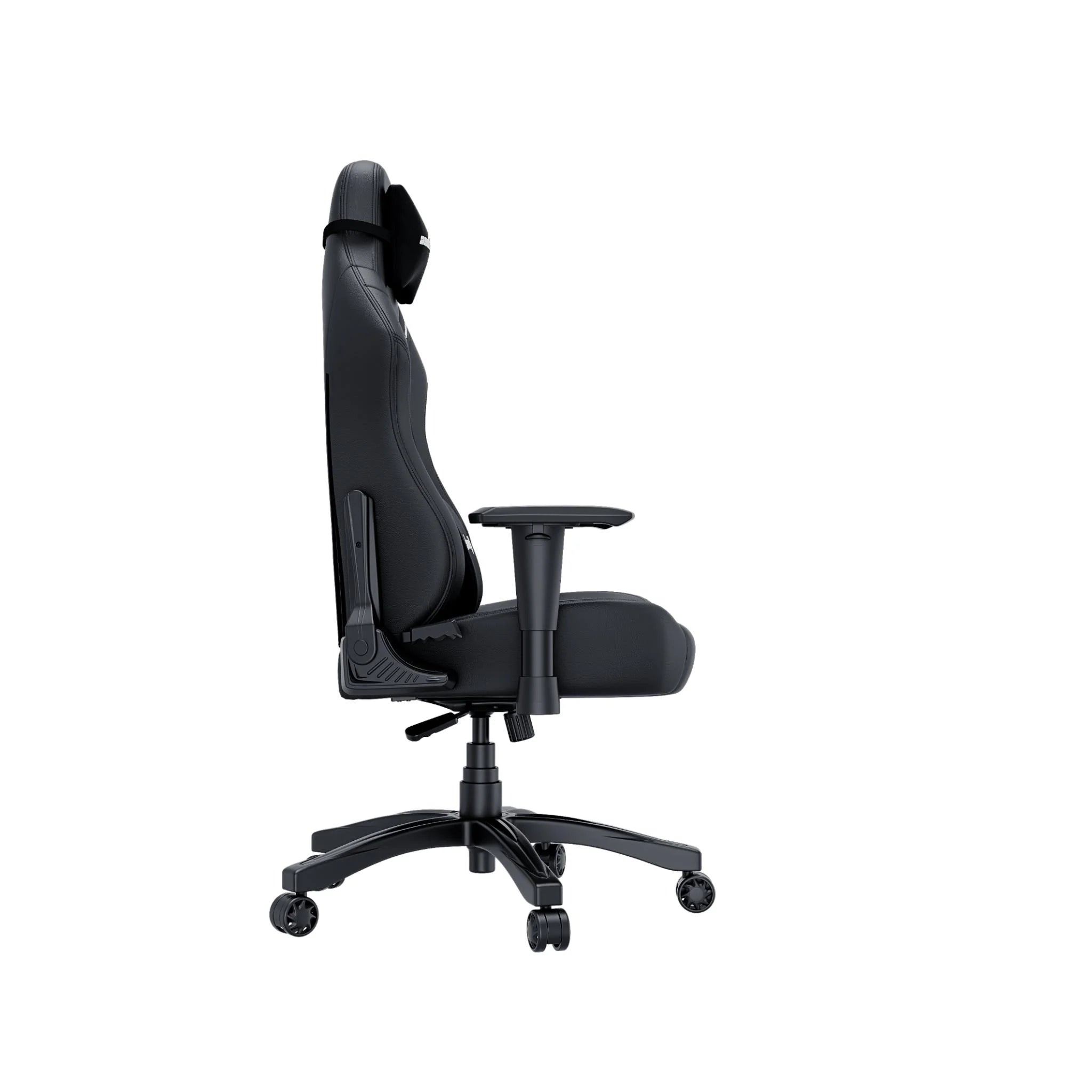 AndaSeat Luna Ergonomic Gaming Chair – Black/Black & Red/Grey (Leather/Fabric)