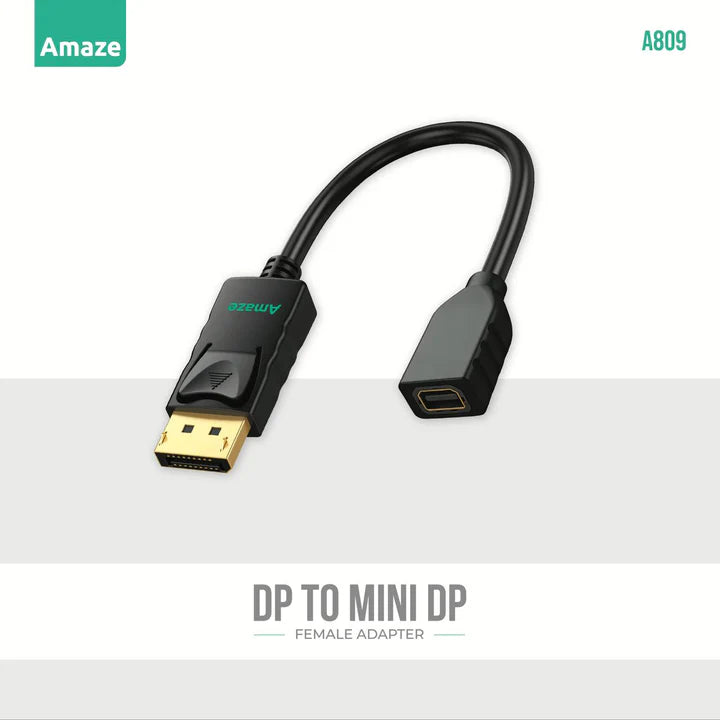 Amaze DP To Mini DP Female Adapter | A809