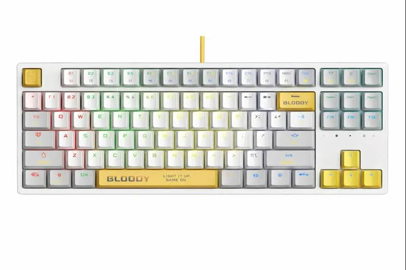 Bloody S87 Hot-Swappable BLMS Customize Mechanical Switch RGB Gaming Keyboard