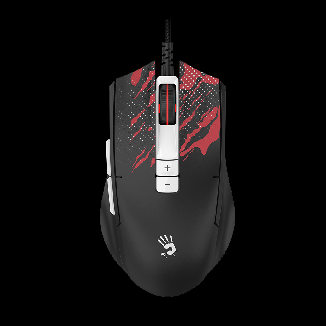 Bloody ES8 ESPORTS Gaming Mouse (Stone Black & Fire Black)