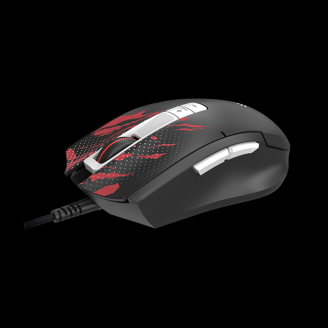 Bloody ES8 ESPORTS Gaming Mouse (Stone Black & Fire Black)
