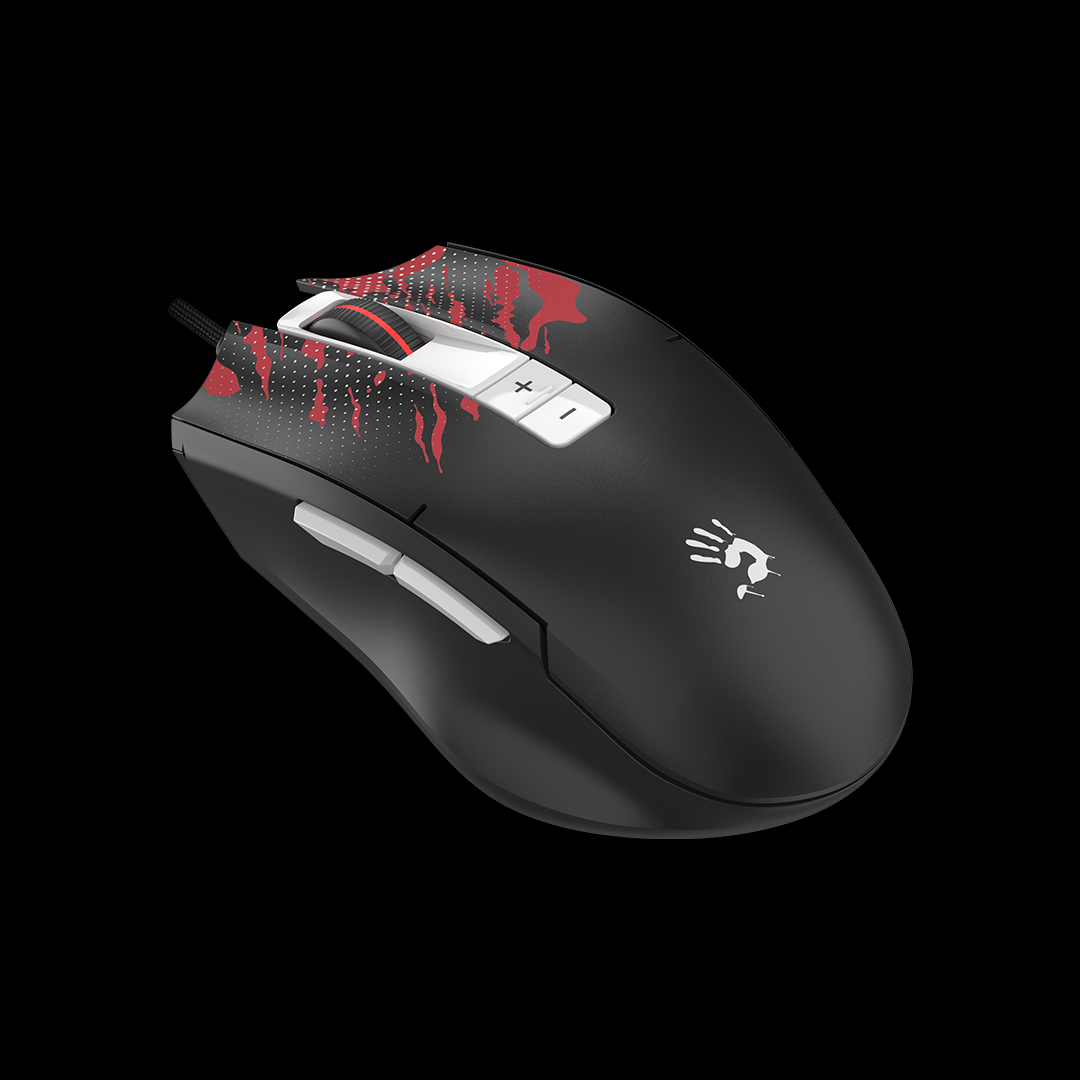 Bloody ES8 ESPORTS Gaming Mouse (Stone Black & Fire Black)