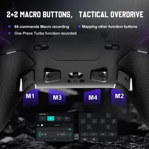 PXN P5 8K Wireless Gaming Controller, 3-Mode(2.4G/BT/SW), for PC, Switch, Android, iOS