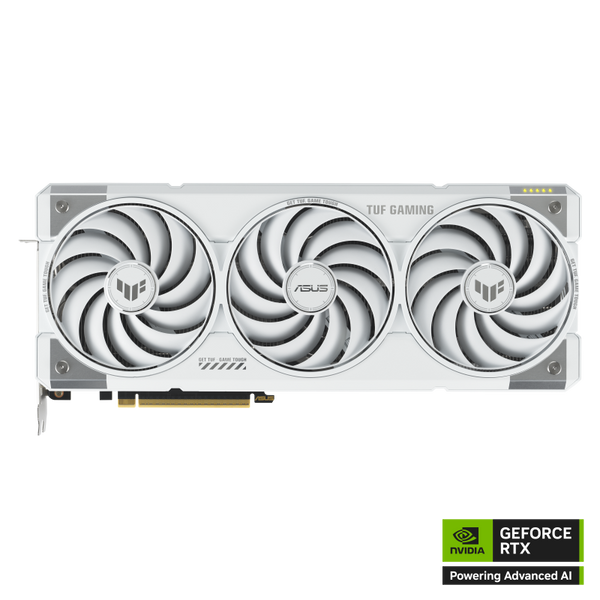 ASUS TUF Gaming GeForce RTX 5070 Ti White OC graphics card