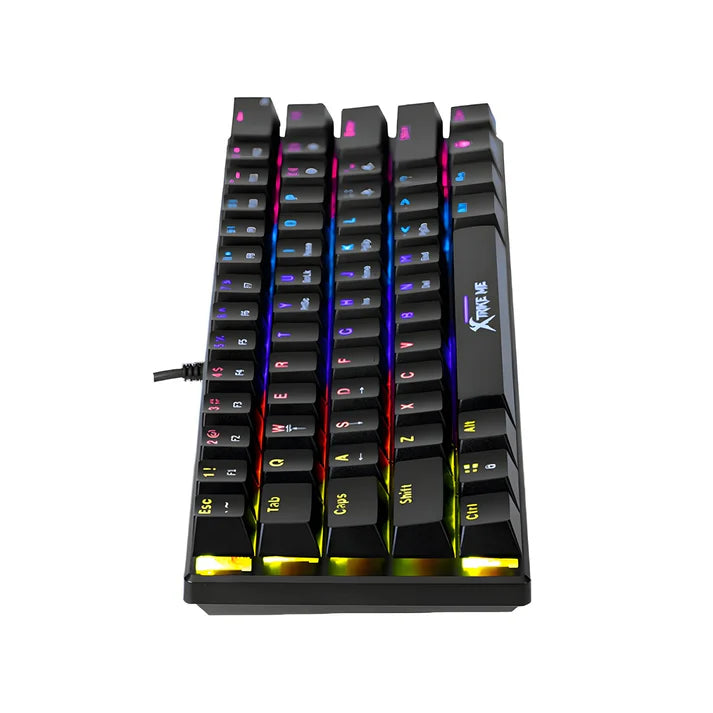 Xtrike Me Gk-916 Rainbow Switch Lights Mechanical Gaming Keyboard 61 Keys