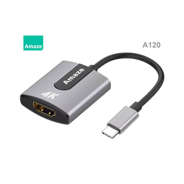 AMAZE A120 Type C to HDMI 4k Adapter - Gaming Wala Bhai