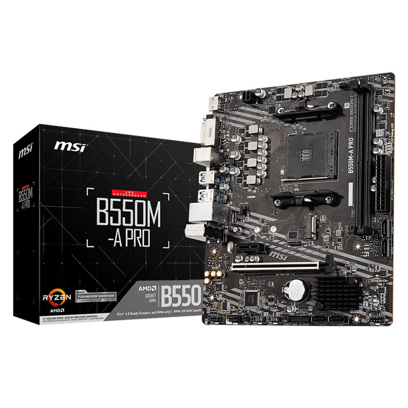 MSI PRO B550M-A DDR4 AM4 Motherboard product image