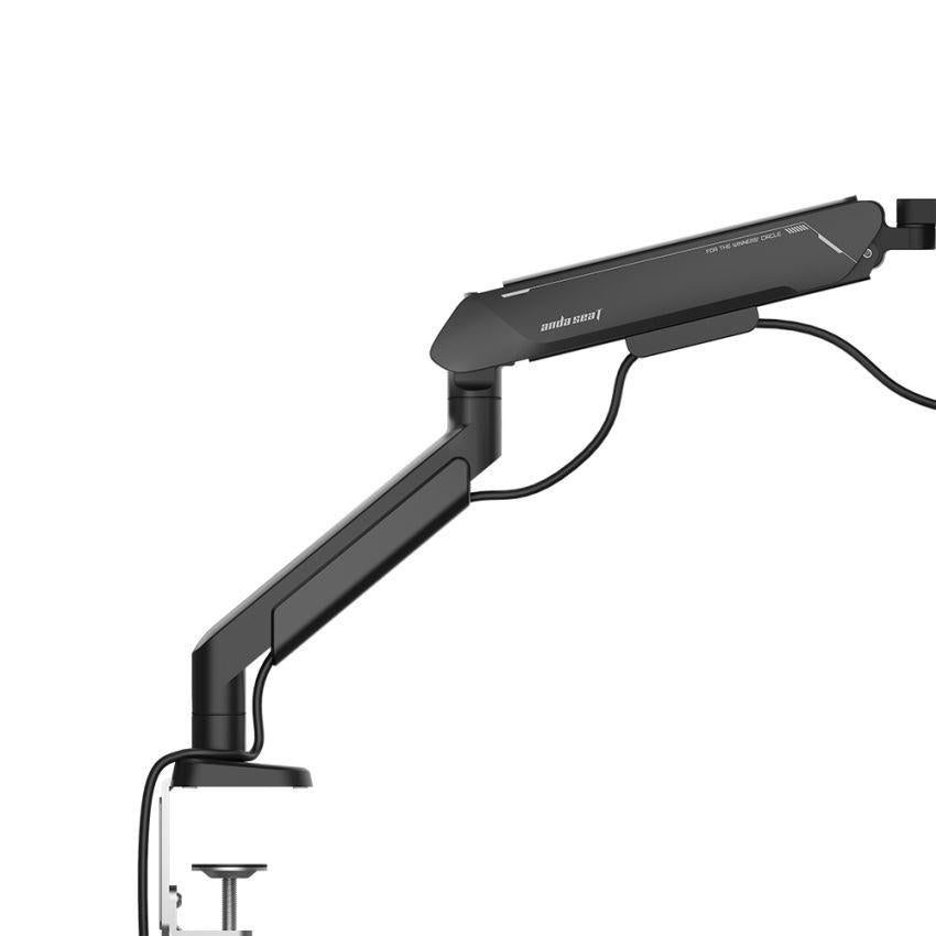 AndaSeat Stealth Pro II (AD-W-A9-1S-BB) Ergonomic – Single Monitor Arm