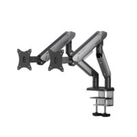 Anda Seat Stealth PRO II Duo A9-2S Ergonomic Monitor Arm Black Titanium (AD-W-A9-2S-BT)