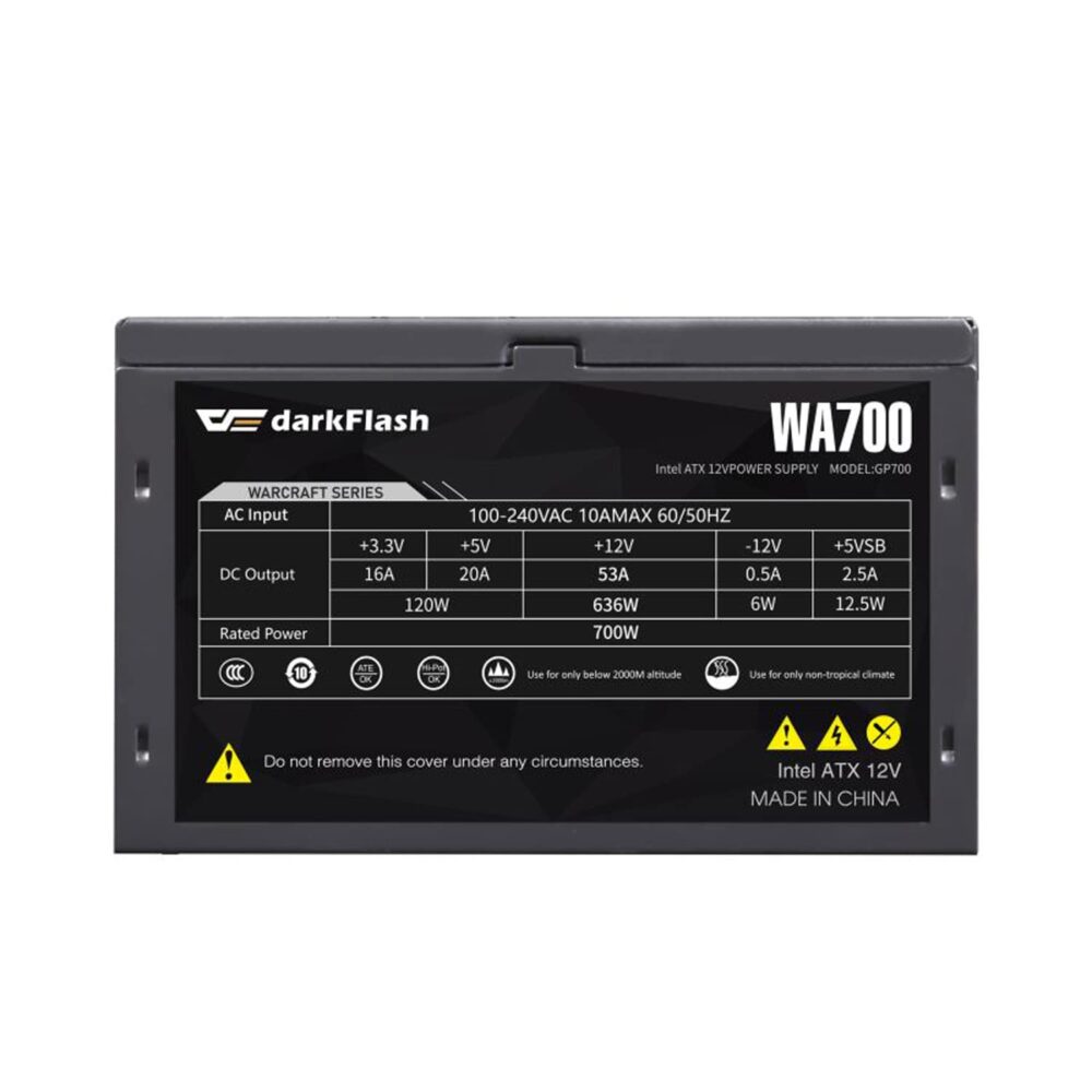 DarkFlash WA700 700W ATX Power Supply