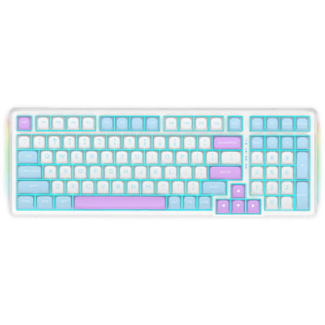 E-YOOSO Z-99 White Blue keyboard