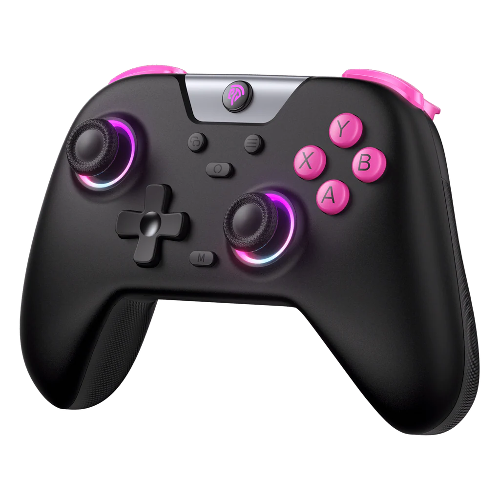 EasySMX X05 wireless gaming controller front view white background