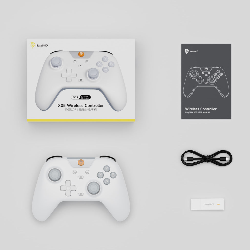 EasySMX X05 package contents