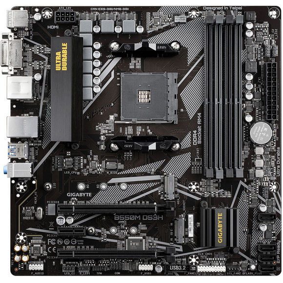 Gigabyte B550M DS3H AMD Ultra Durable Motherboard