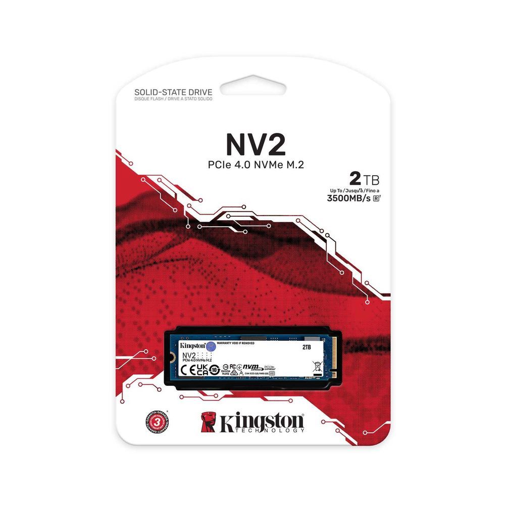 Kingston NV2 PCIe 4.0 NVMe SSD - 2TB