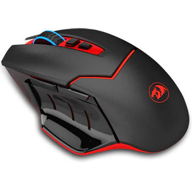 Redragon M690 MIRAGE Wireless Gaming Mouse, 8 Buttons, 4800 DPI (Black)
