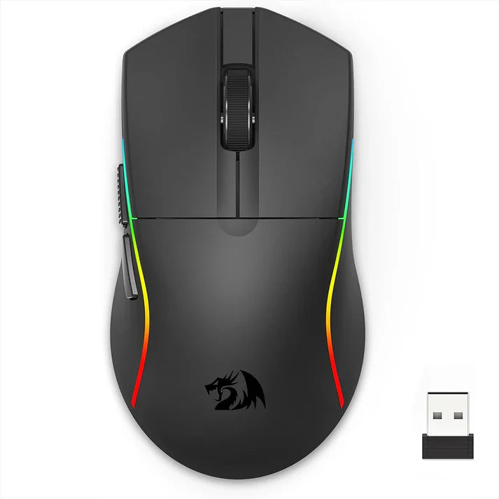Redragon M816 PRO Deicide tri-mode 26K DPI RGB Gaming Mouse