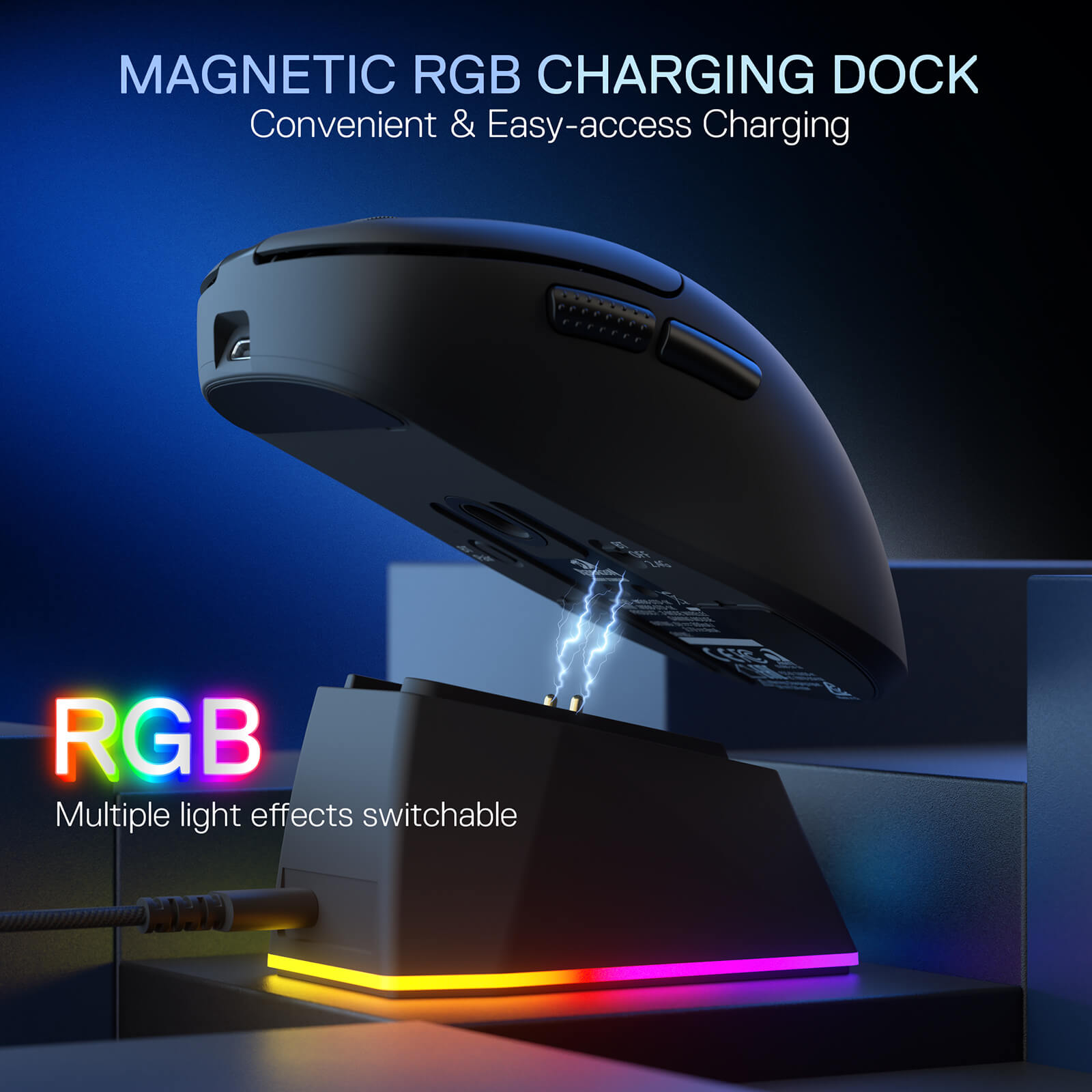 Redragon M998 Ebony Standard wireless gaming mouse