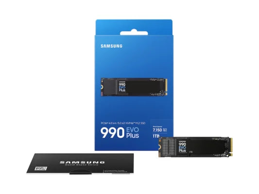 Samsung 990 EVO Plus NVMe M.2 Gen 4 SSD – 1TB