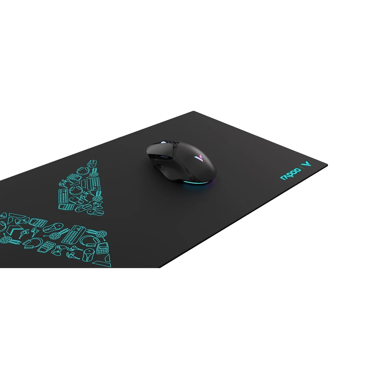 Rapoo V1L mouse pad edges