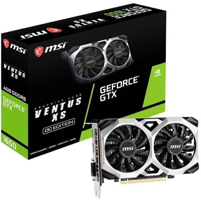 VGA Card MSI 4GB GTX 1650 DDR5