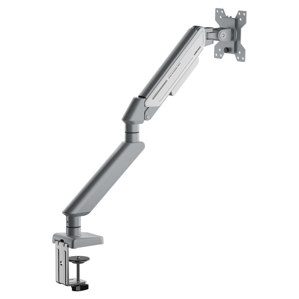 Anda Seat Stealth II (AD-W-A6D-1S-FW) Ergonomic Single Monitor Arm Silver White