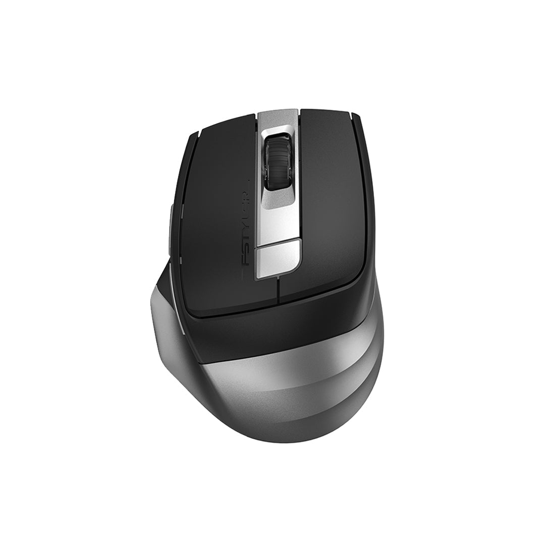 A4TECH FB35CS Smoky Grey wireless mouse — front view