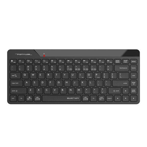 A4Tech Fstyler FBK22 AS Bluetooth & 2.4G Wireless Keyboard — front product view