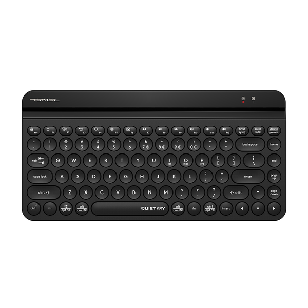 A4Tech FBK30 Fstyler Bluetooth & 2.4G Wireless Keyboard — front product view