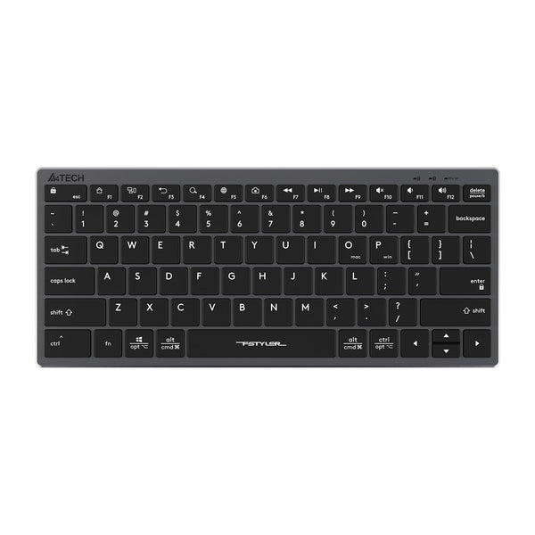 A4Tech FX51 Scissor Switch Compact Keyboard — front product view