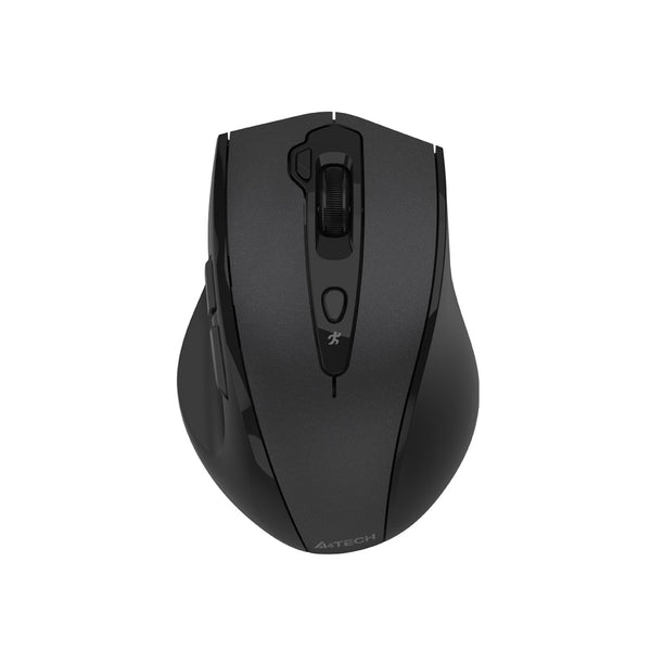 A4Tech G7-810S Air2 | 2.4G Wireless Mouse – Black — front product view