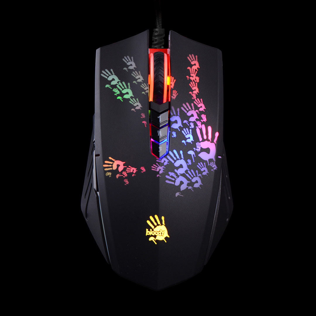Bloody A60 Light Strike Neon Gaming Mouse