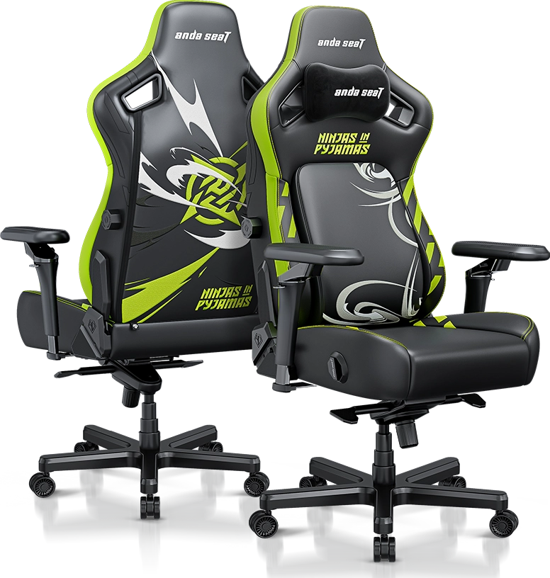 AndaSeat Kaiser 4 NIP Edition Black and Green