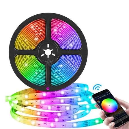 Xtrike-Me HT-5050-B5 Bluetooth V4.2 RGB LED Strip with App Control (5m)