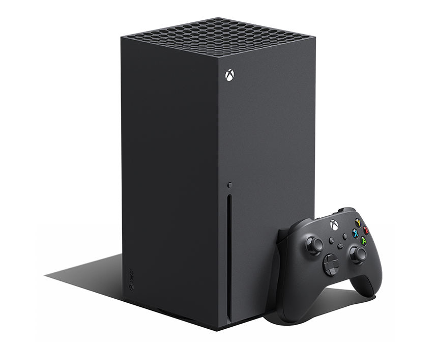 Microsoft Xbox Series X 1TB console in Carbon Black