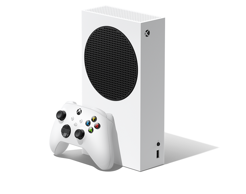 Microsoft Xbox Series S 512GB console in Robot White