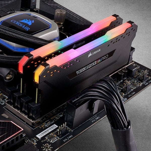 Corsair Vengeance RGB PRO 32GB (2 x 16GB) DDR4 DRAM 3200MHz C16 Memory Kit