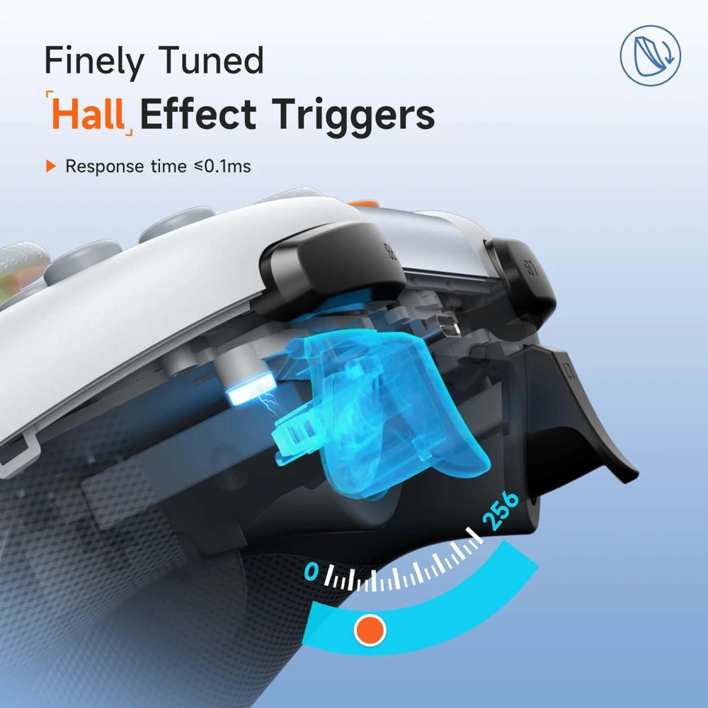 EasySMX X05 controller angle view