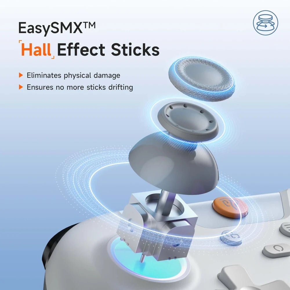 EasySMX X05 controller RGB lighting