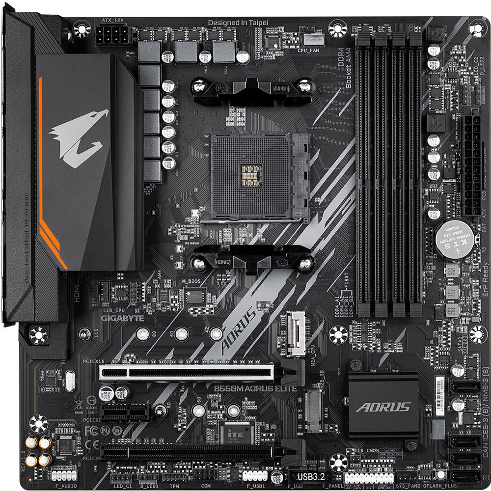 Gigabyte B550M AORUS ELITE Motherboard  DDR4