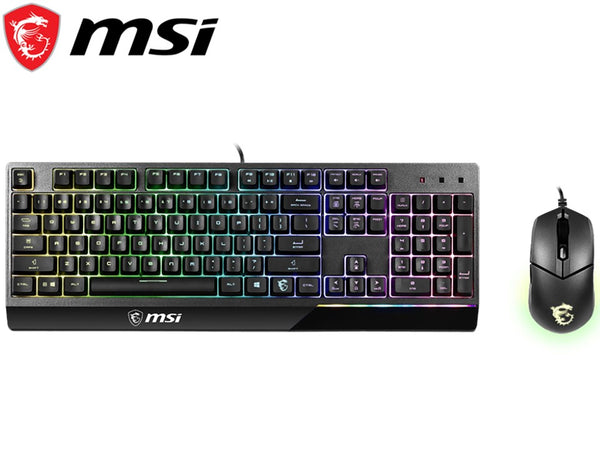 MSI VIGOR GK30 COMBO Mechanical Gaming Keyboard Mouse Combo - Gaming Wala Bhai