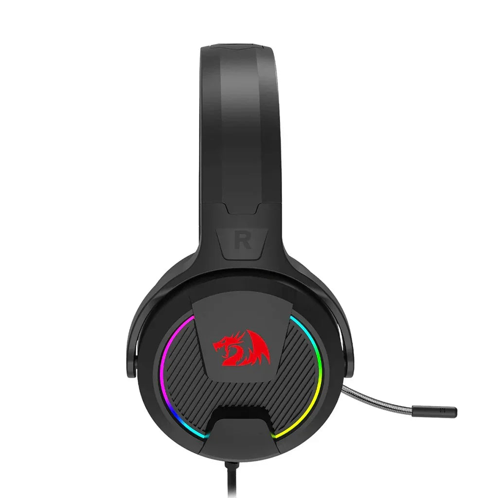 Redragon H315 REBELLION RGB 40mm Drivers Wired Gaming Headset