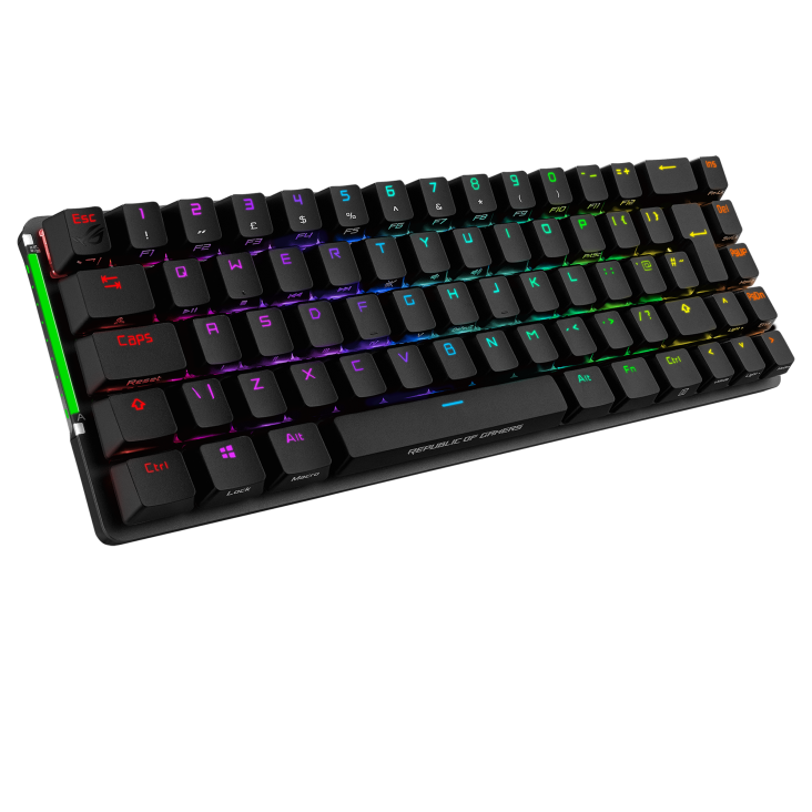 ASUS ROG Falchion NX M601 65% Wireless NX Mechanical RGB Keyboard — official product view