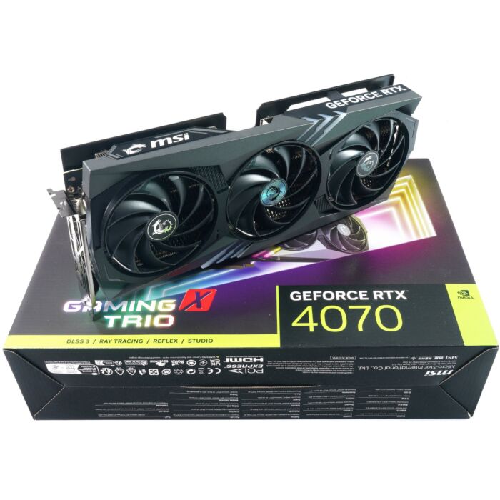 MSI GeForce RTX™ 4070 GAMING X TRIO 12GB