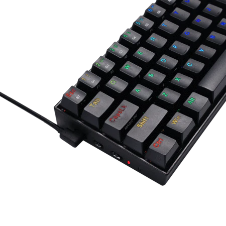 Redragon Draconic K530 Pro RGB Wireless 60% Compact Mechanical Gaming Keyboard - Black