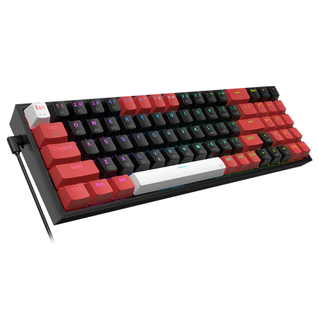 Redragon K628 Pollux Pro BRW 75% Triple-Mode lightweight RGB Keyboard